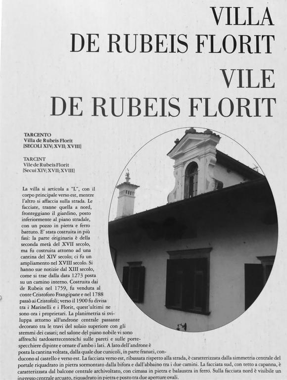 Villa De Rubeis Florit Tarcento Exterior photo